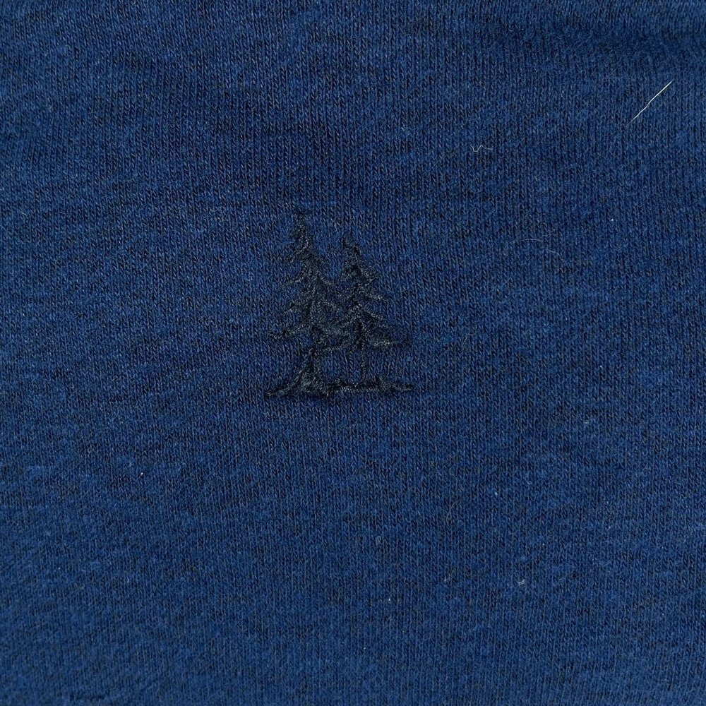 G.H.Bass & Co. Men's Long Sleeve Sweatshirt Pullover Navy Blue Size XL - Picture 4 of 5